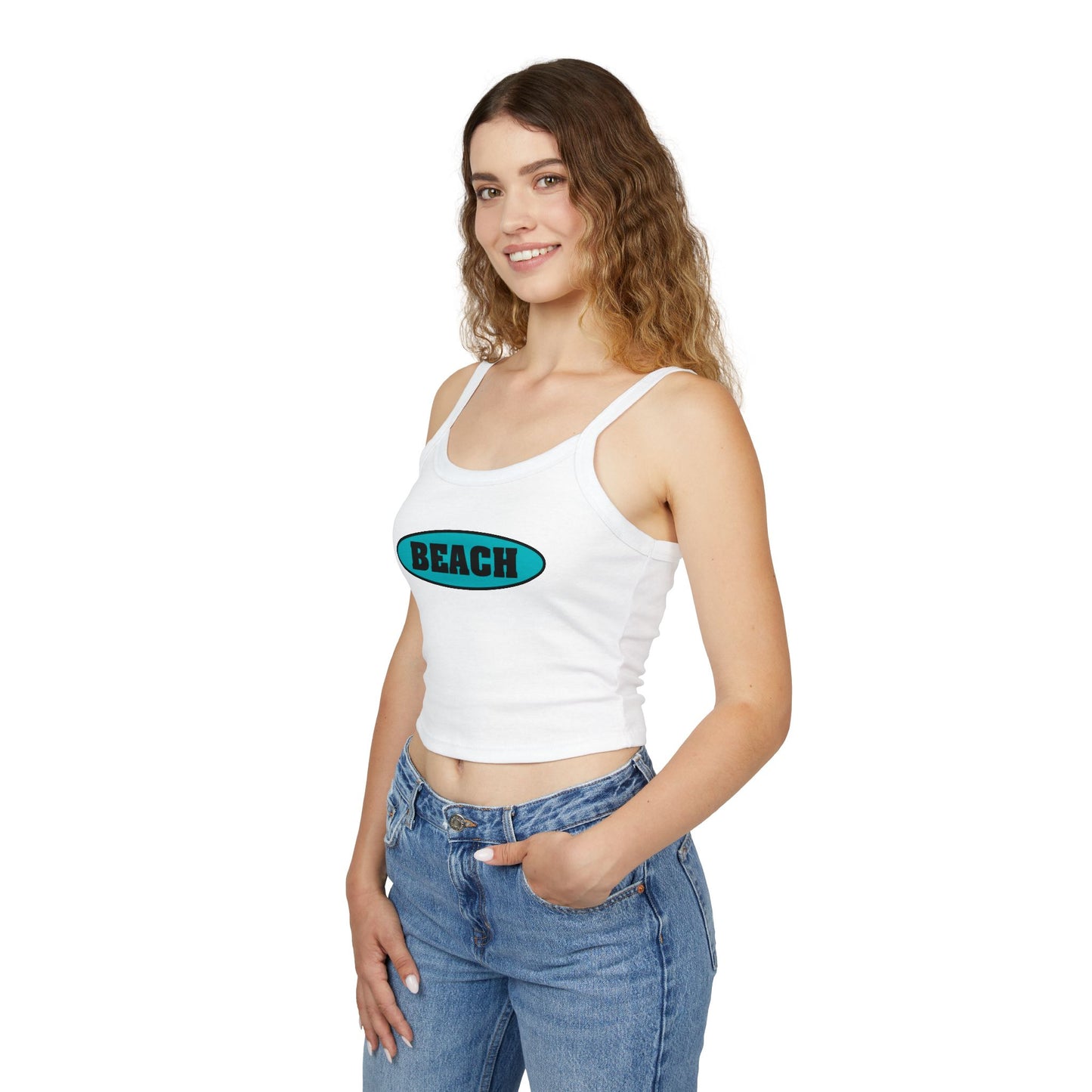 Beach Women's Spaghetti Strap Tank Top