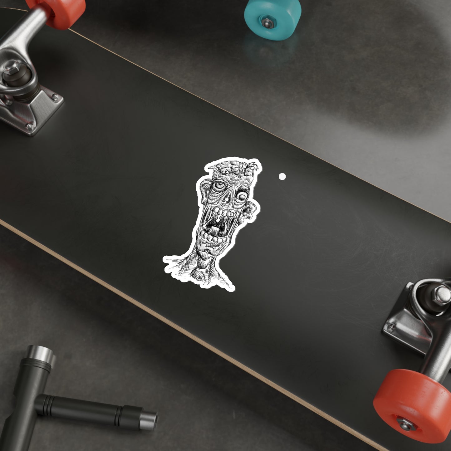 Shufflemann....Die-Cut Stickers