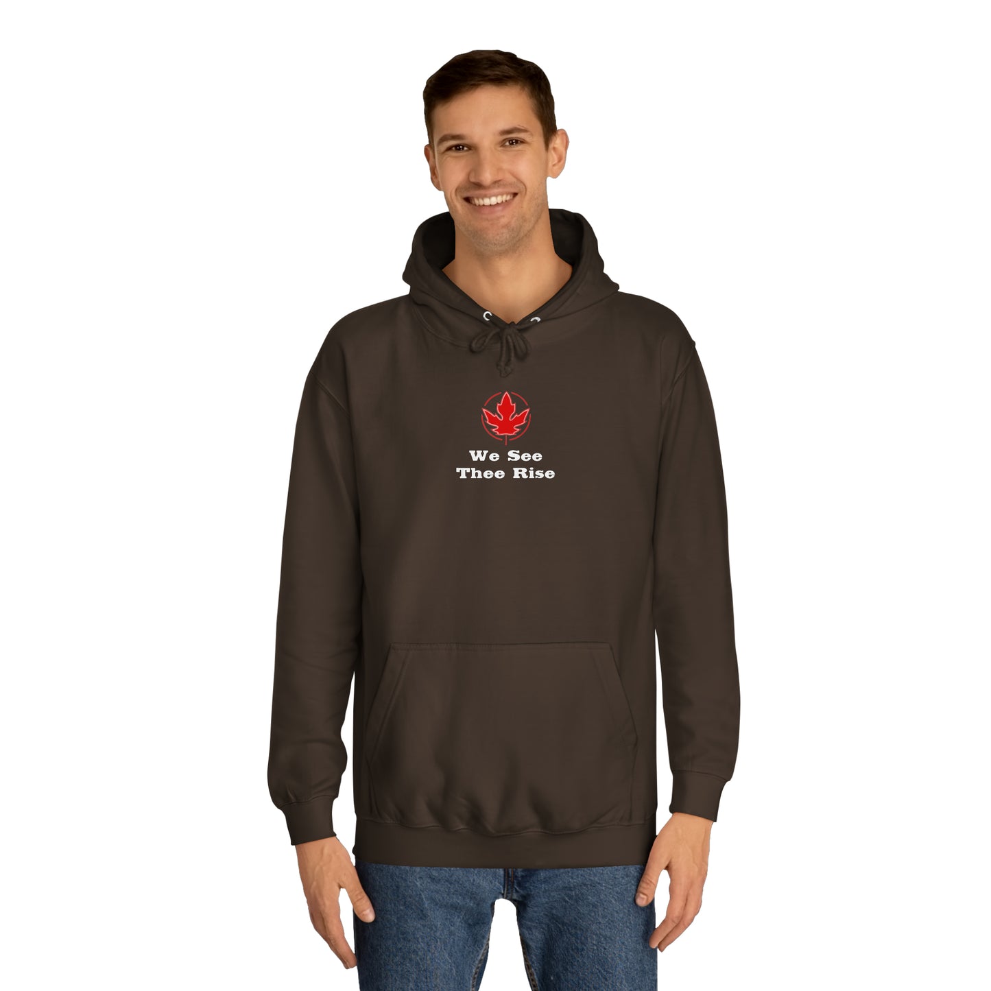 We See..Unisex College Hoodie