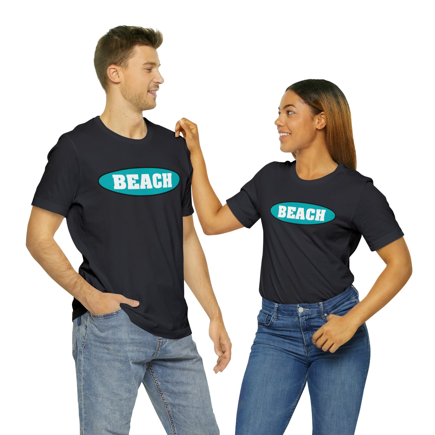 BEACH..Unisex Jersey Short Sleeve