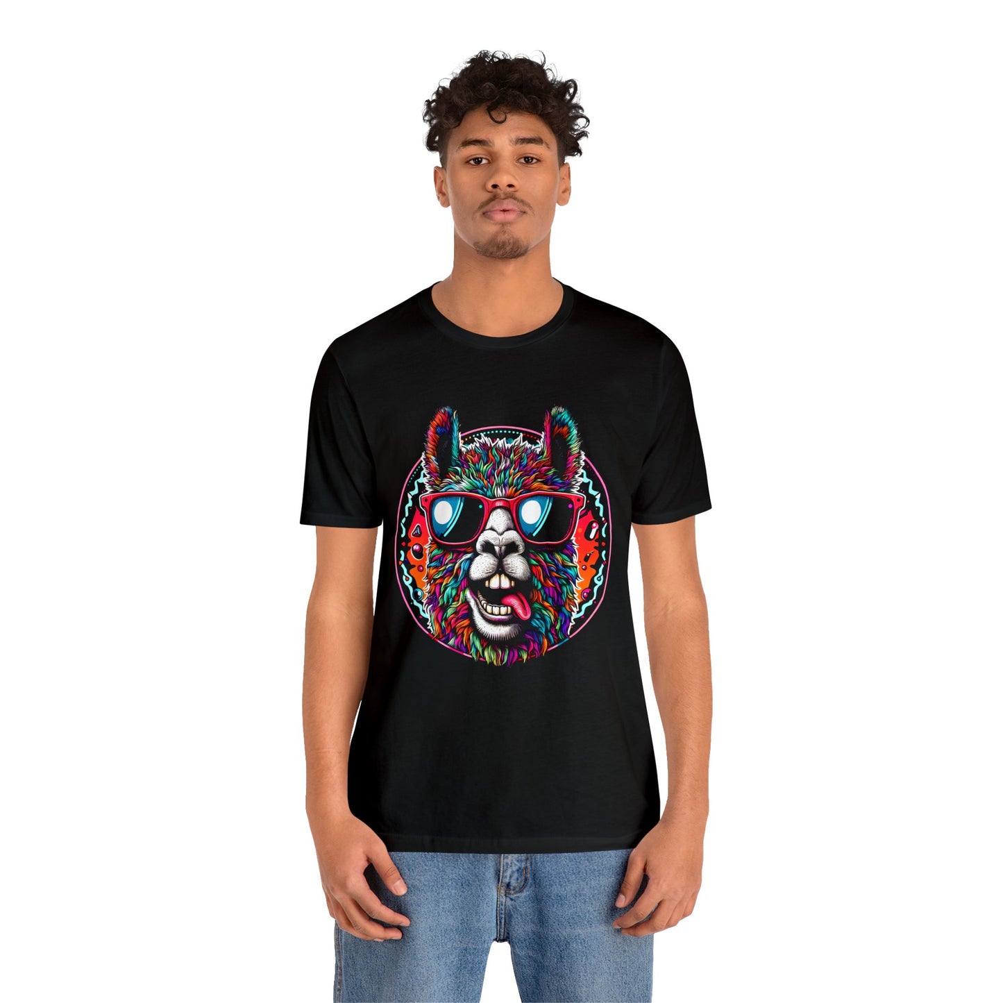 Mamma Llama..Unisex Jersey Short Sleeve Tee
