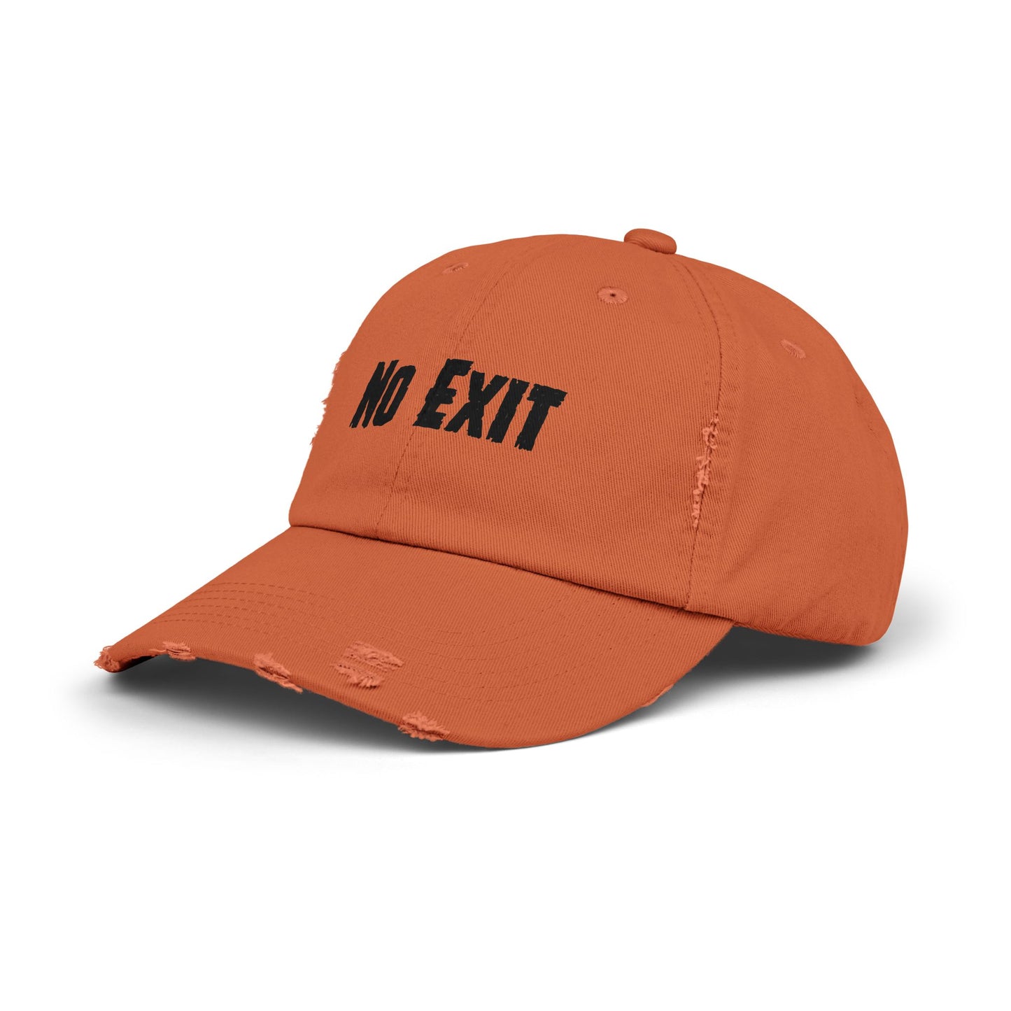 No Exit ,Unisex Distressed Cap