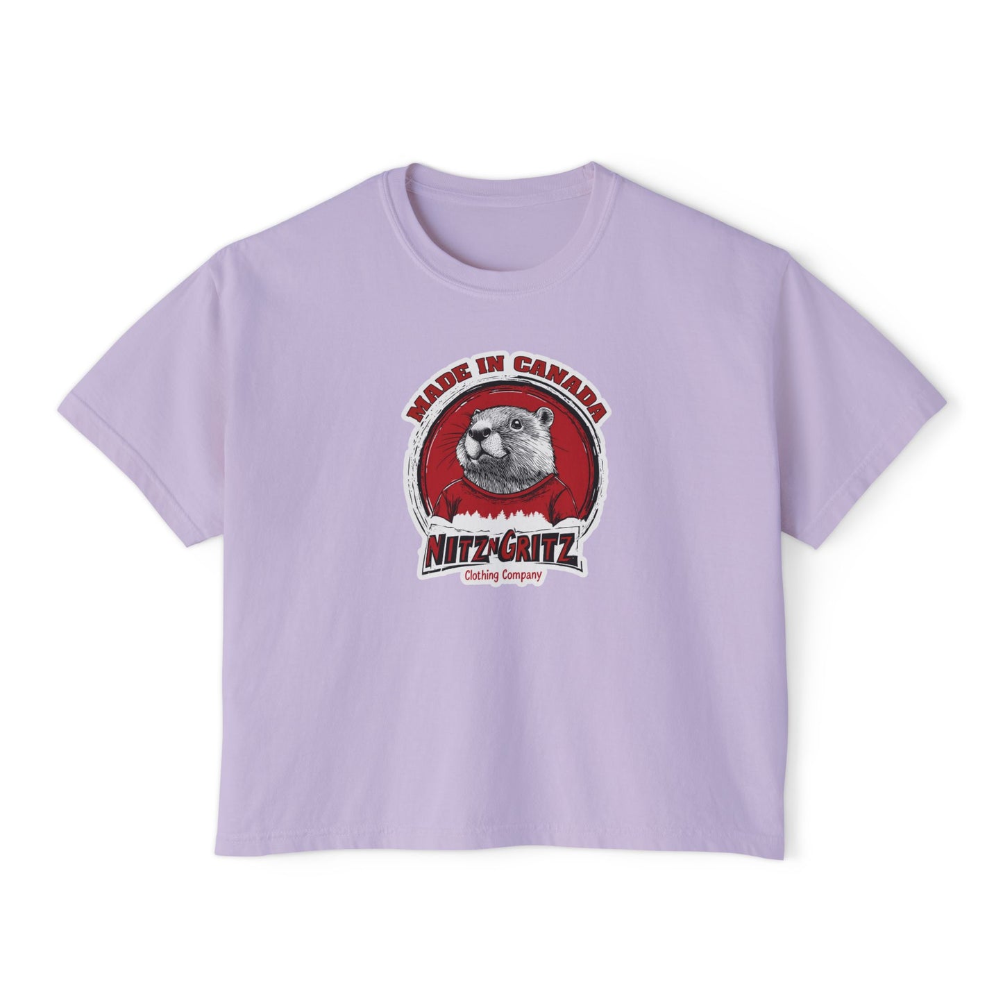 NitznGritz' Made in Canada Women's Boxy Tee