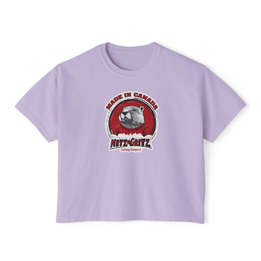 NitznGritz' Made in Canada Women's Boxy Tee