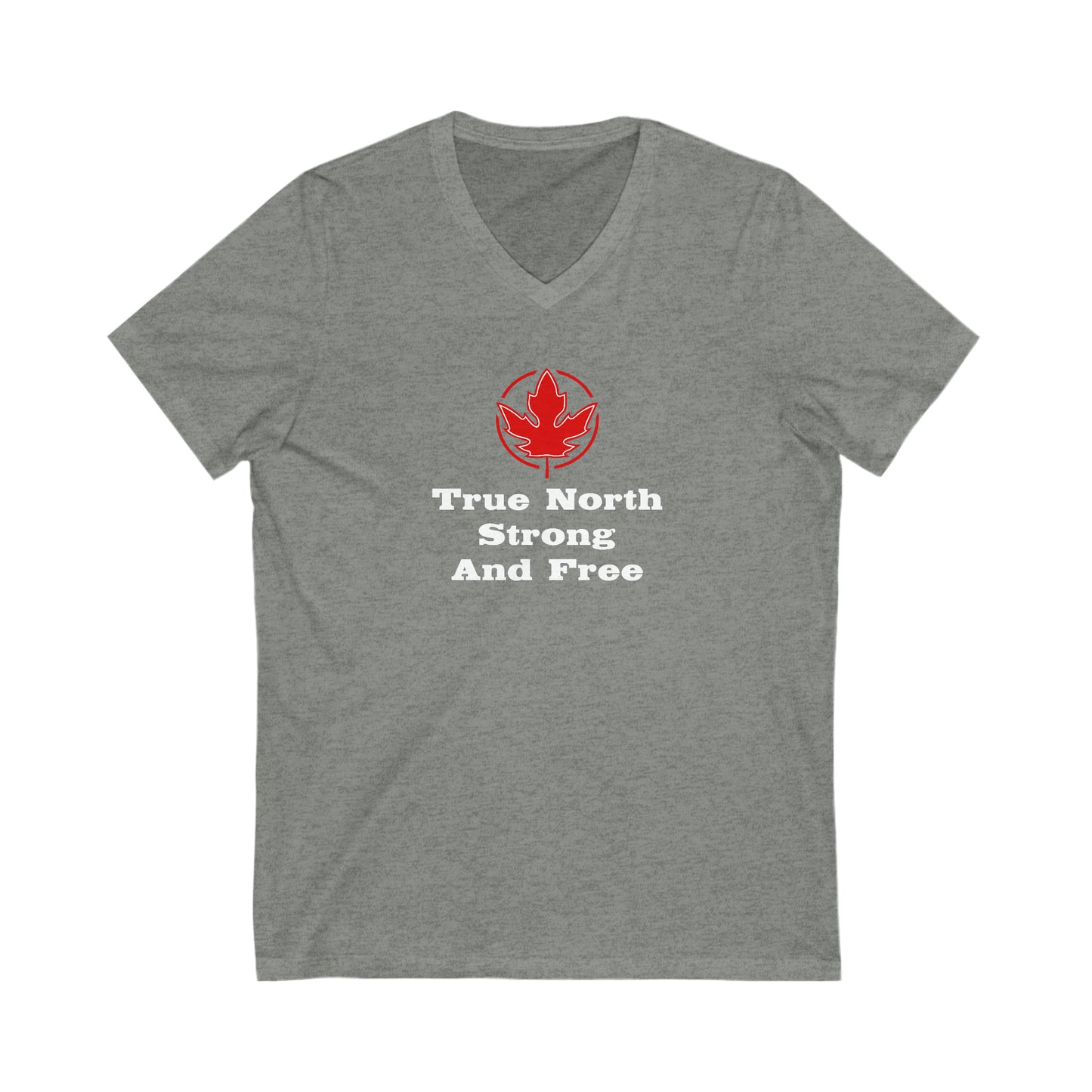 True North...Unisex Jersey Short Sleeve V-Neck