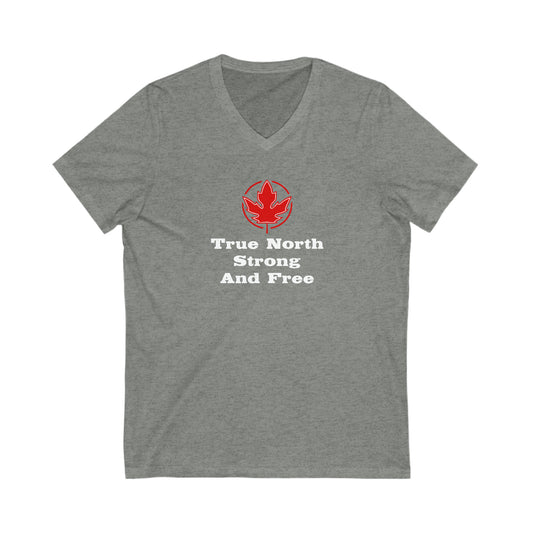 True North...Unisex Jersey Short Sleeve V-Neck