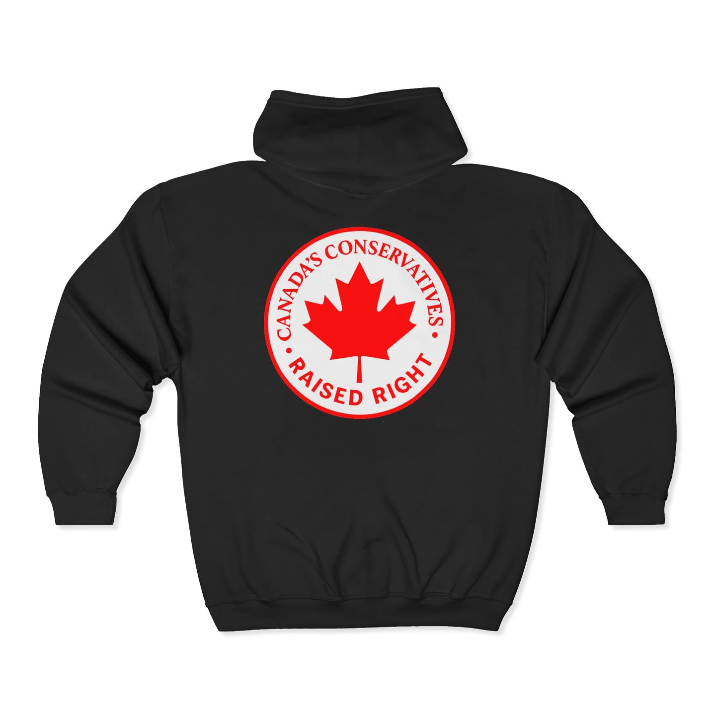 Can Con Raised Right Unisex Heavy Blend™ Full Zip Hooded Sweatshirt
