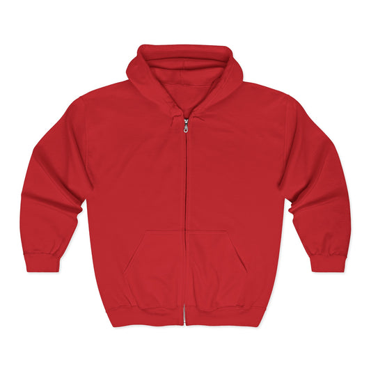Can Con Raised Right Unisex Heavy Blend™ Full Zip Hooded Sweatshirt