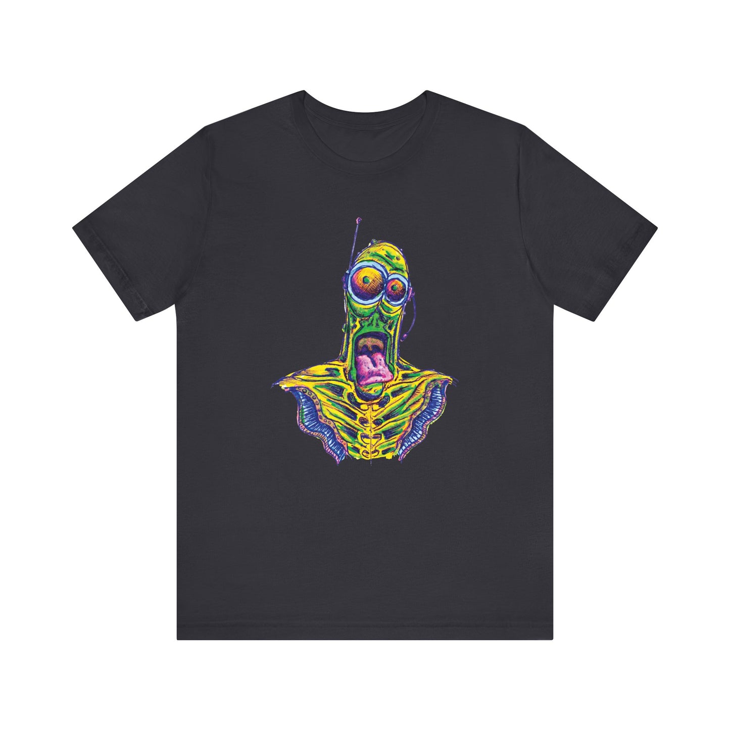 Happy Alien    Unisex Jersey Short Sleeve Tee