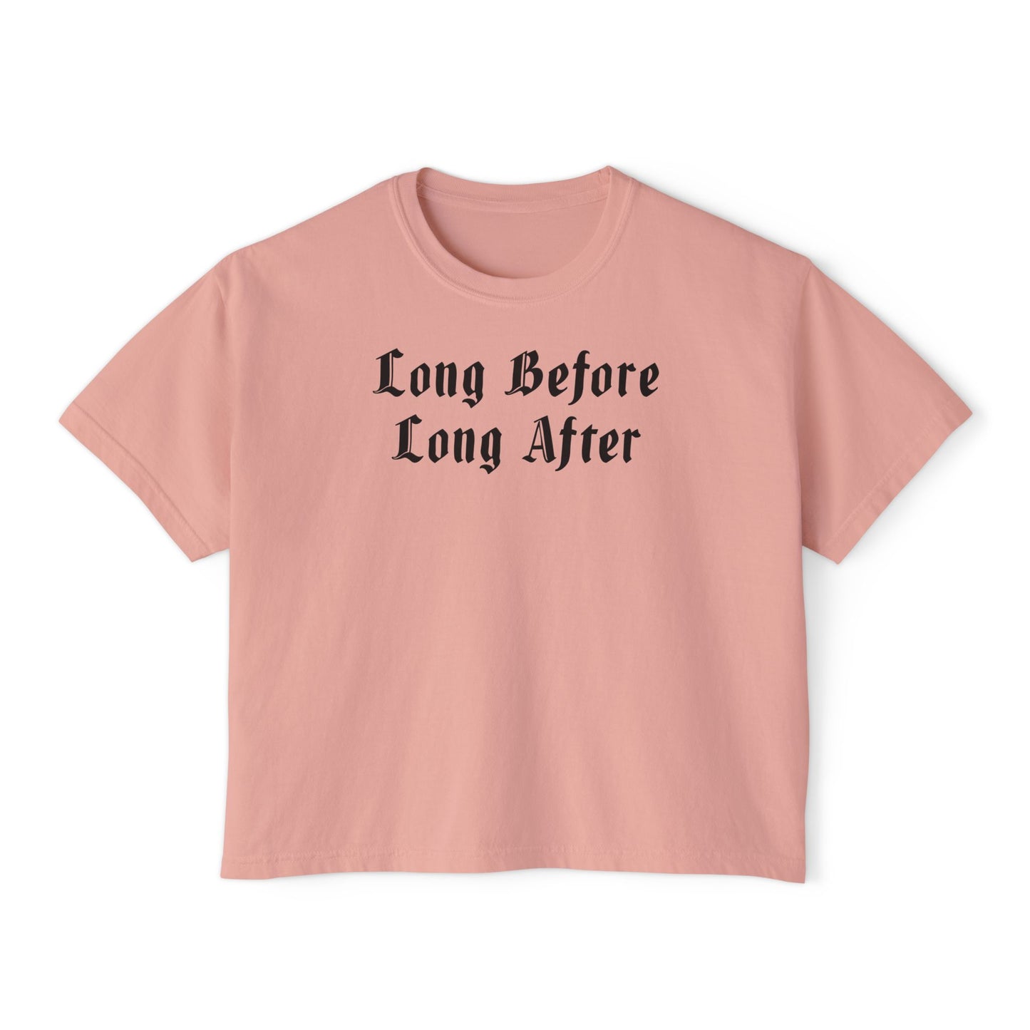 Long Before Long After Women's Boxy Tee