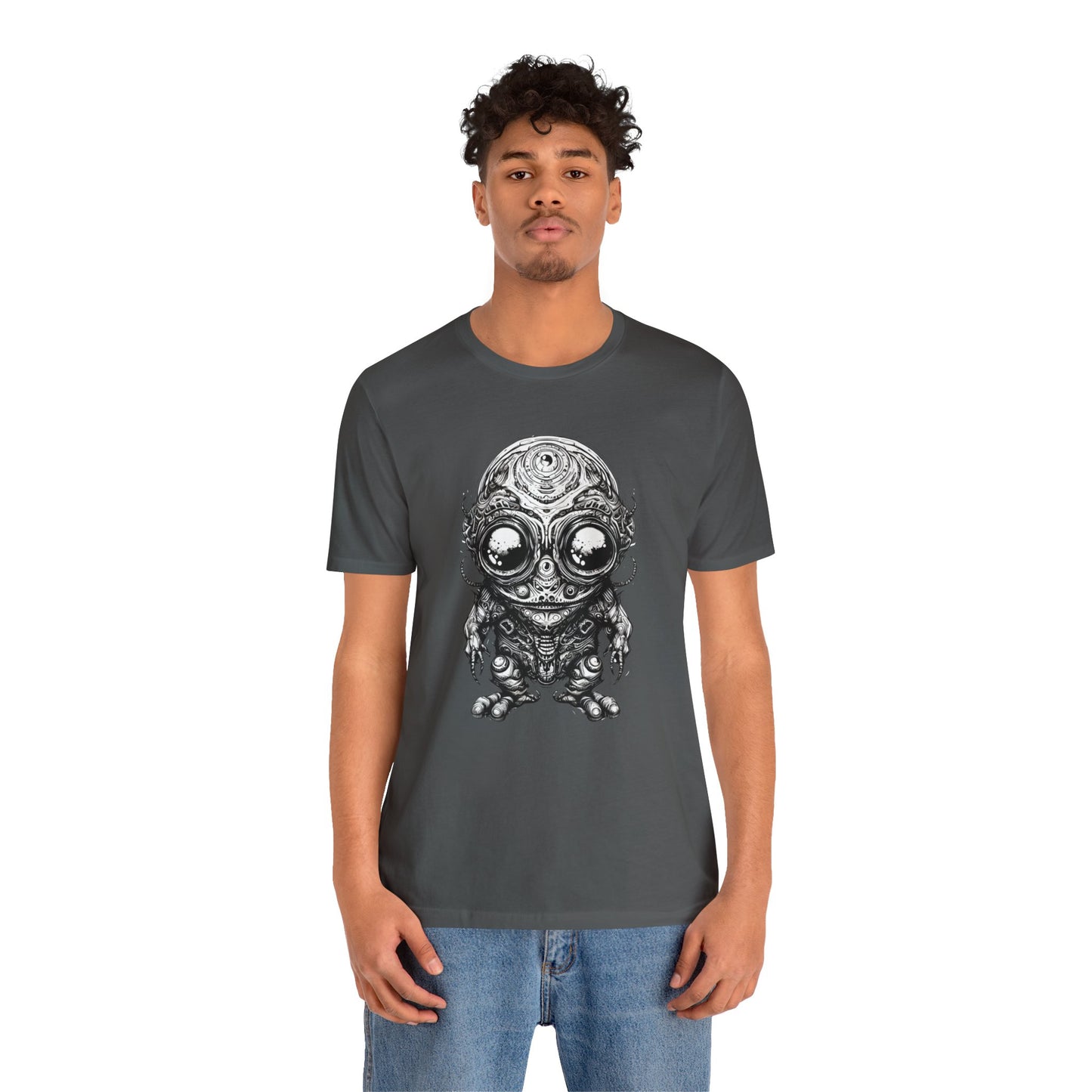 Alien Here..Unisex Jersey Short Sleeve Tee