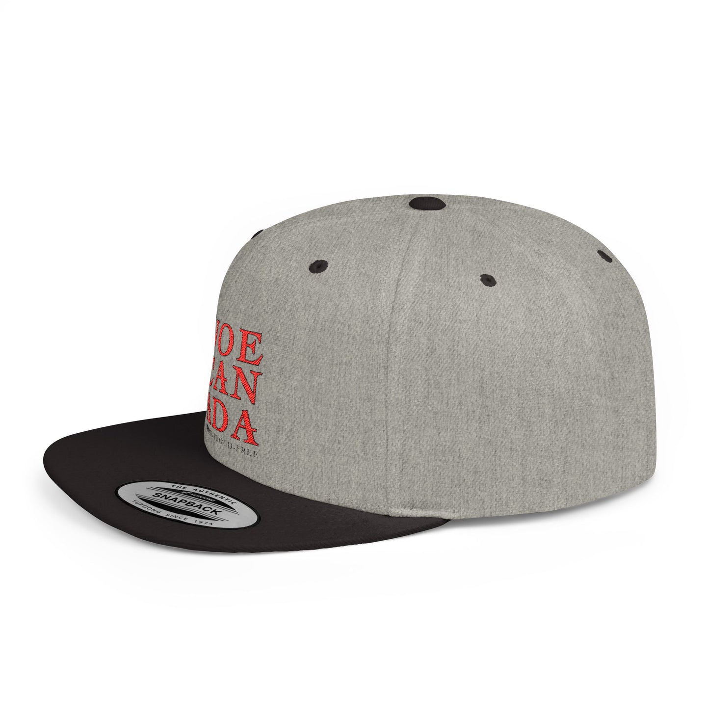JoeCanada Strong Proud Free Flat Bill Snapback