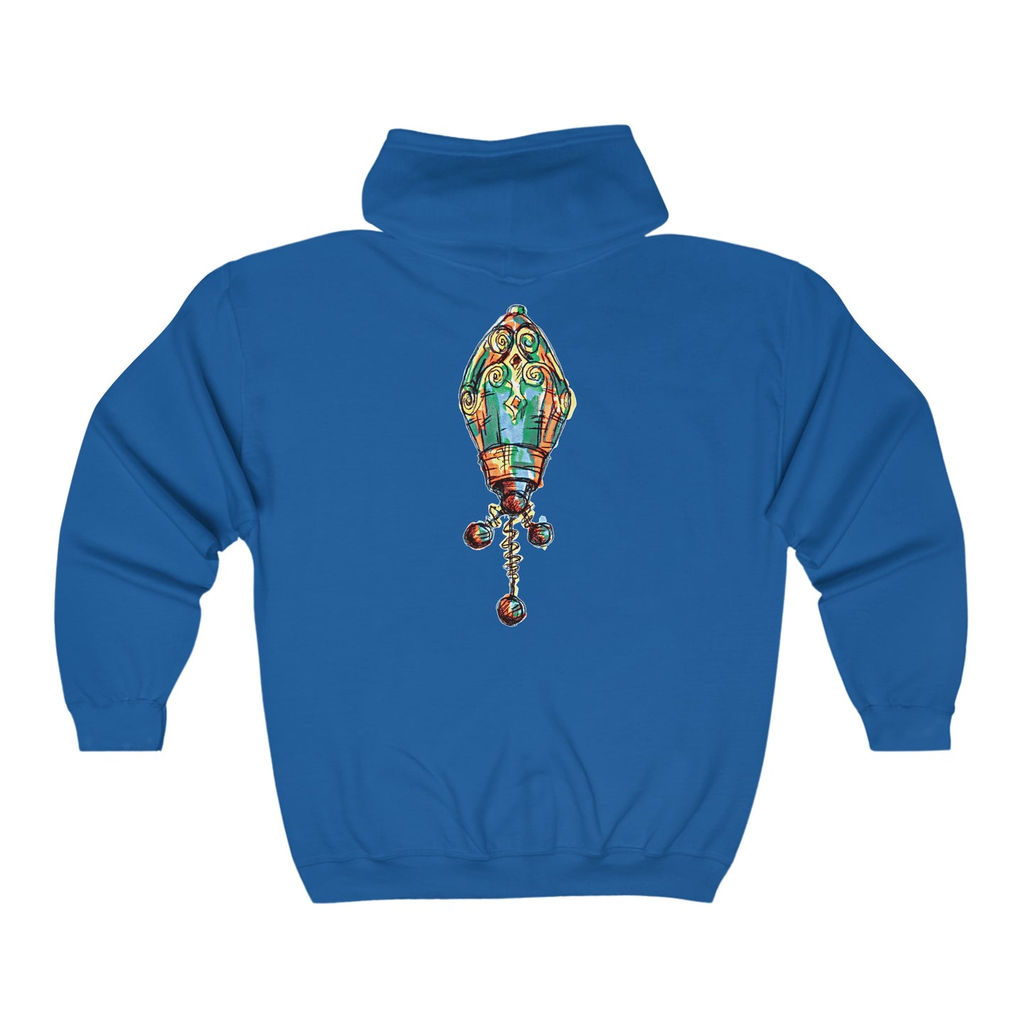 Rocket of Hope.  Unisex Heavy Blend™ Full Zip Hooded Sweatshirt
