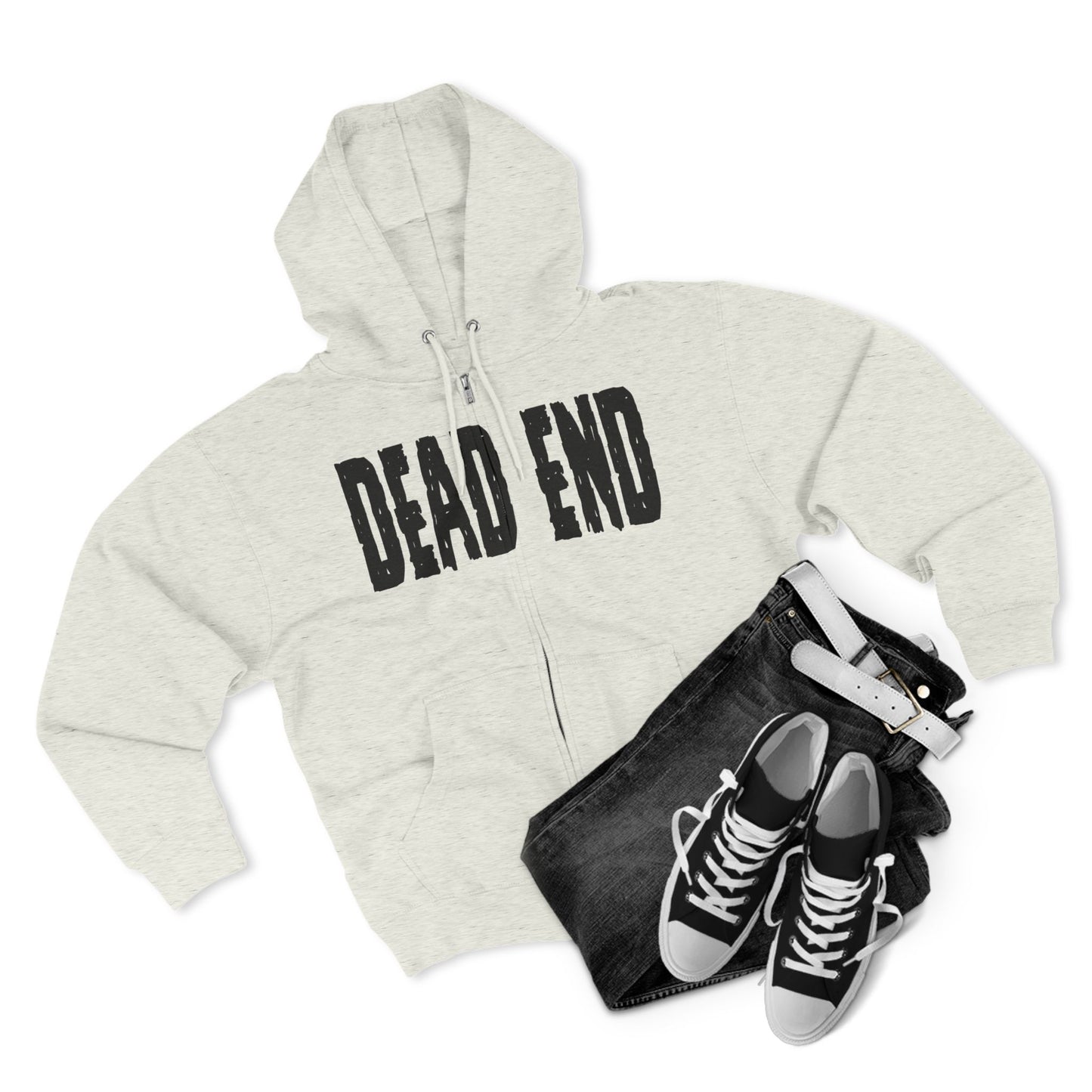 Dead End Unisex Zip Hoodie