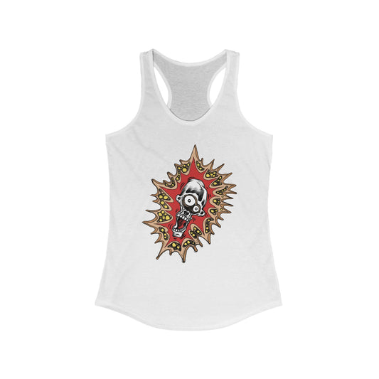 Skullploding Women's Ideal Racerback Tank