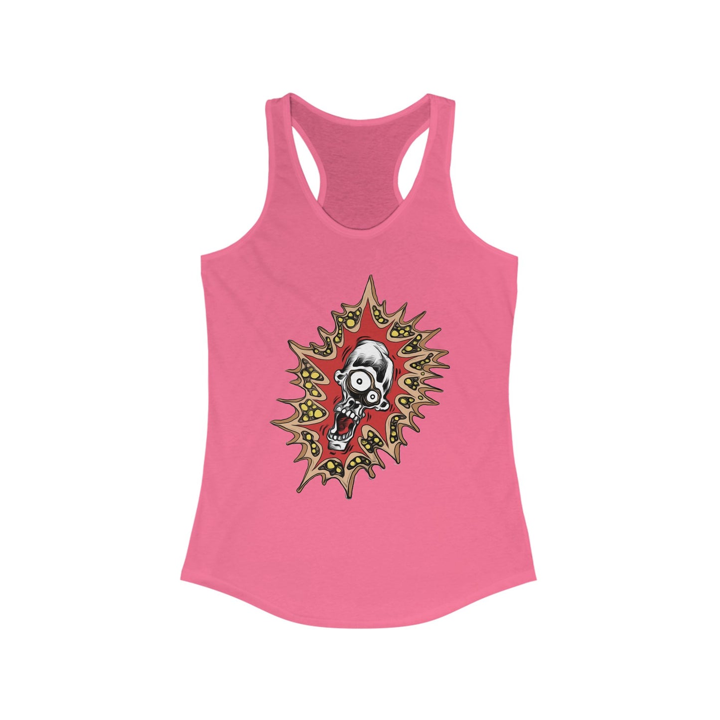 Skullploding Women's Ideal Racerback Tank