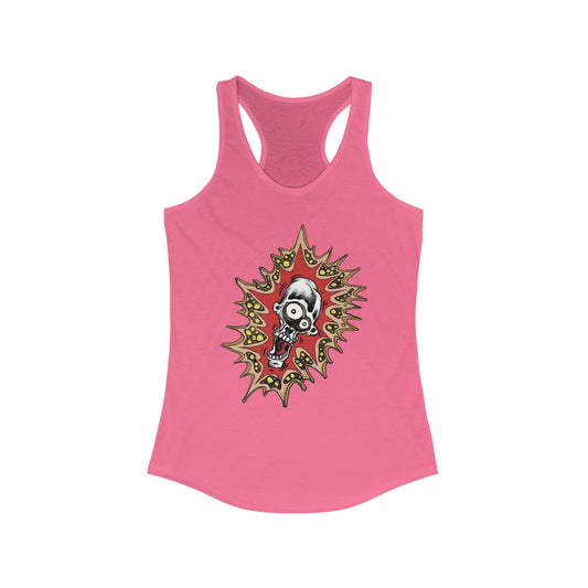 Skullploding Women's Ideal Racerback Tank