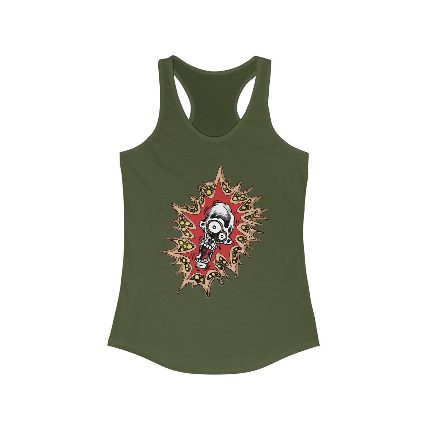 Skullploding Women's Ideal Racerback Tank