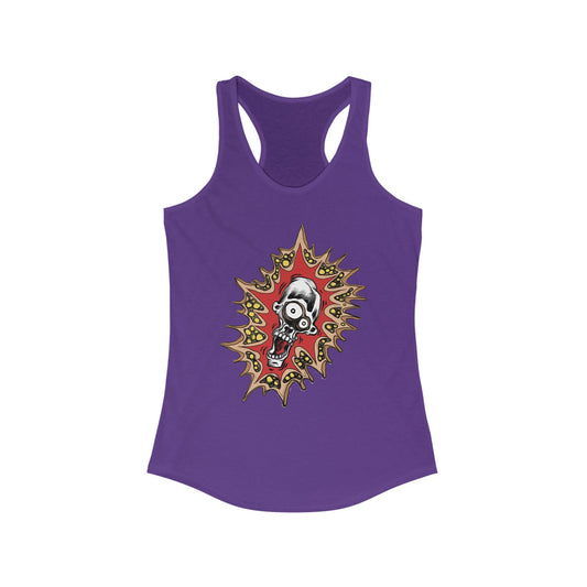 Skullploding Women's Ideal Racerback Tank