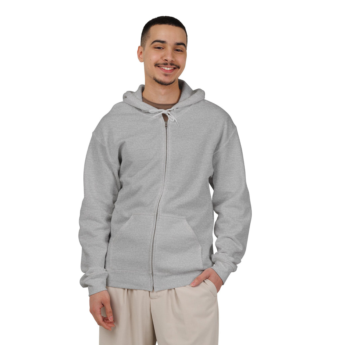 Keep Puffin leaf Unisex Heavy Blend™ Full Zip Hooded Sweatshirt