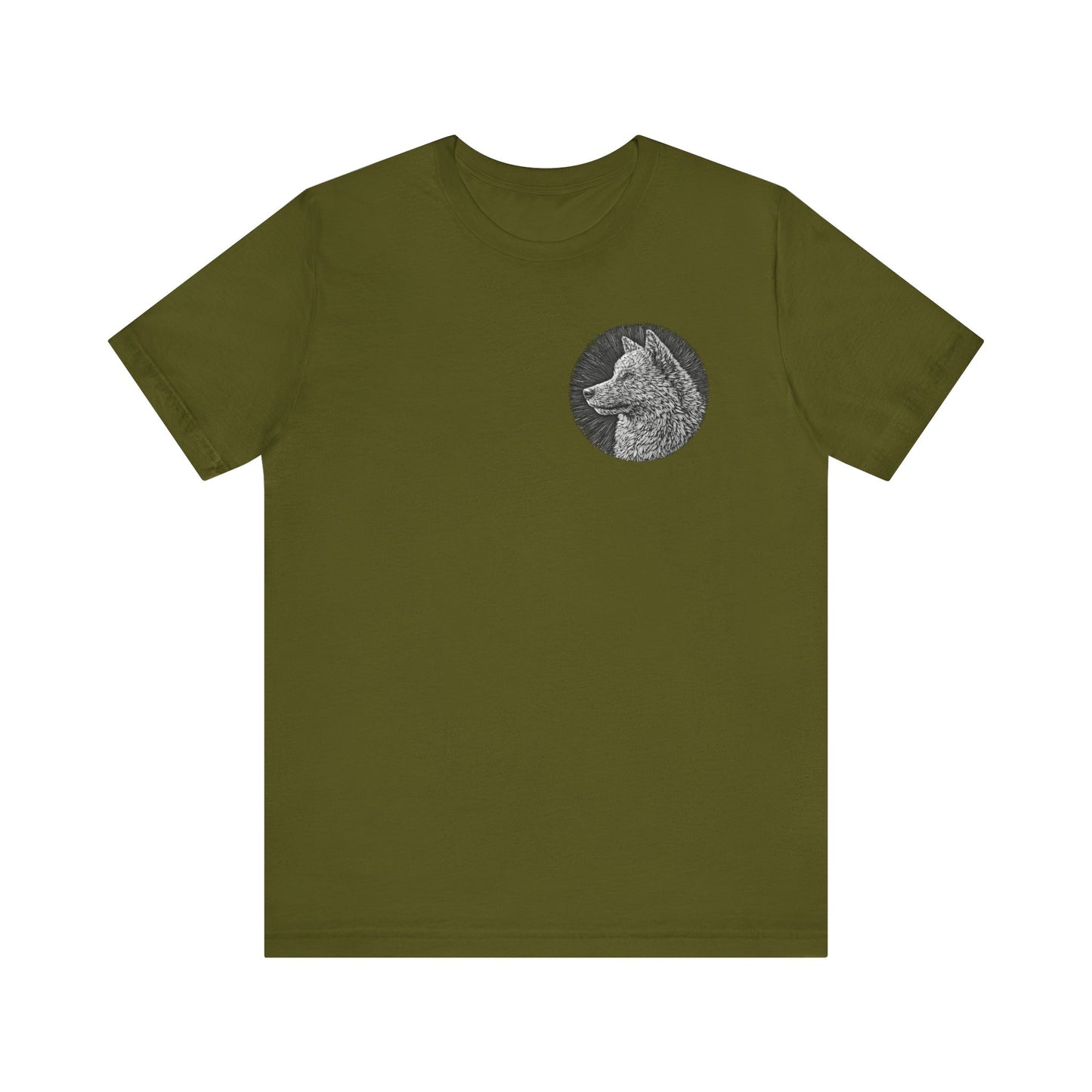 Wolf Watcher+NNG clo...Unisex Jersey Short Sleeve Tee