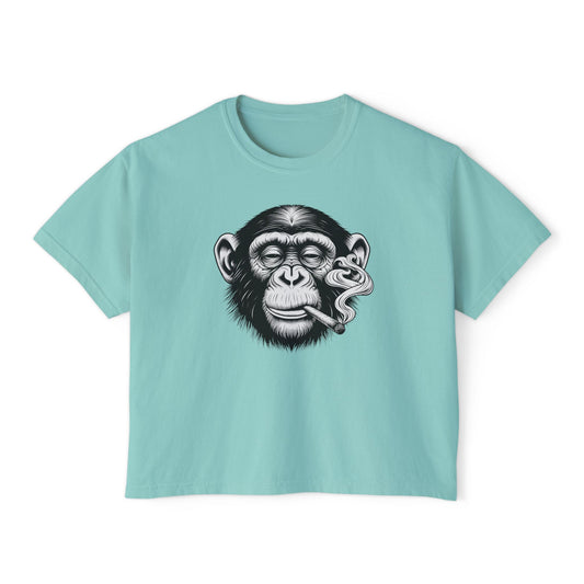 Mah Monkey-Man Women's Boxy Tee