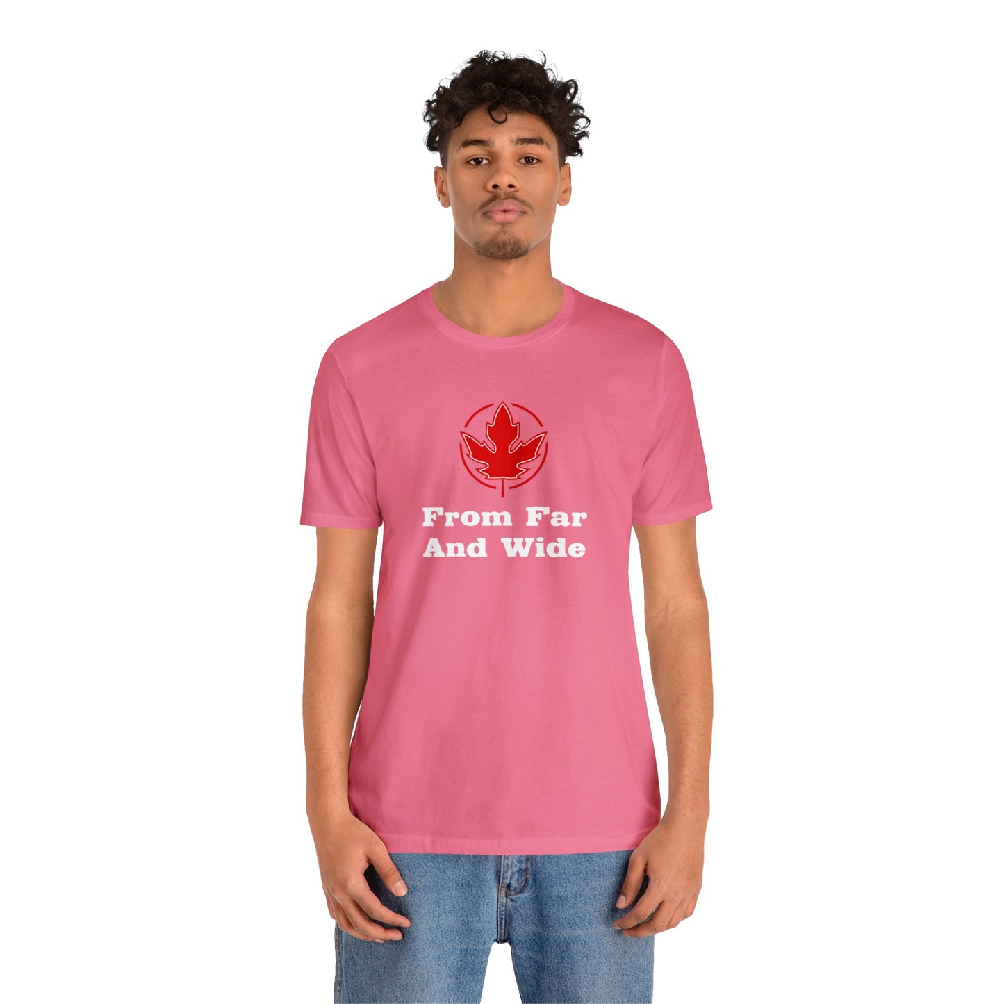 From Far..Unisex Jersey Short Sleeve Tee