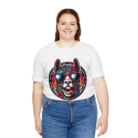 Mamma Llama..Unisex Jersey Short Sleeve Tee