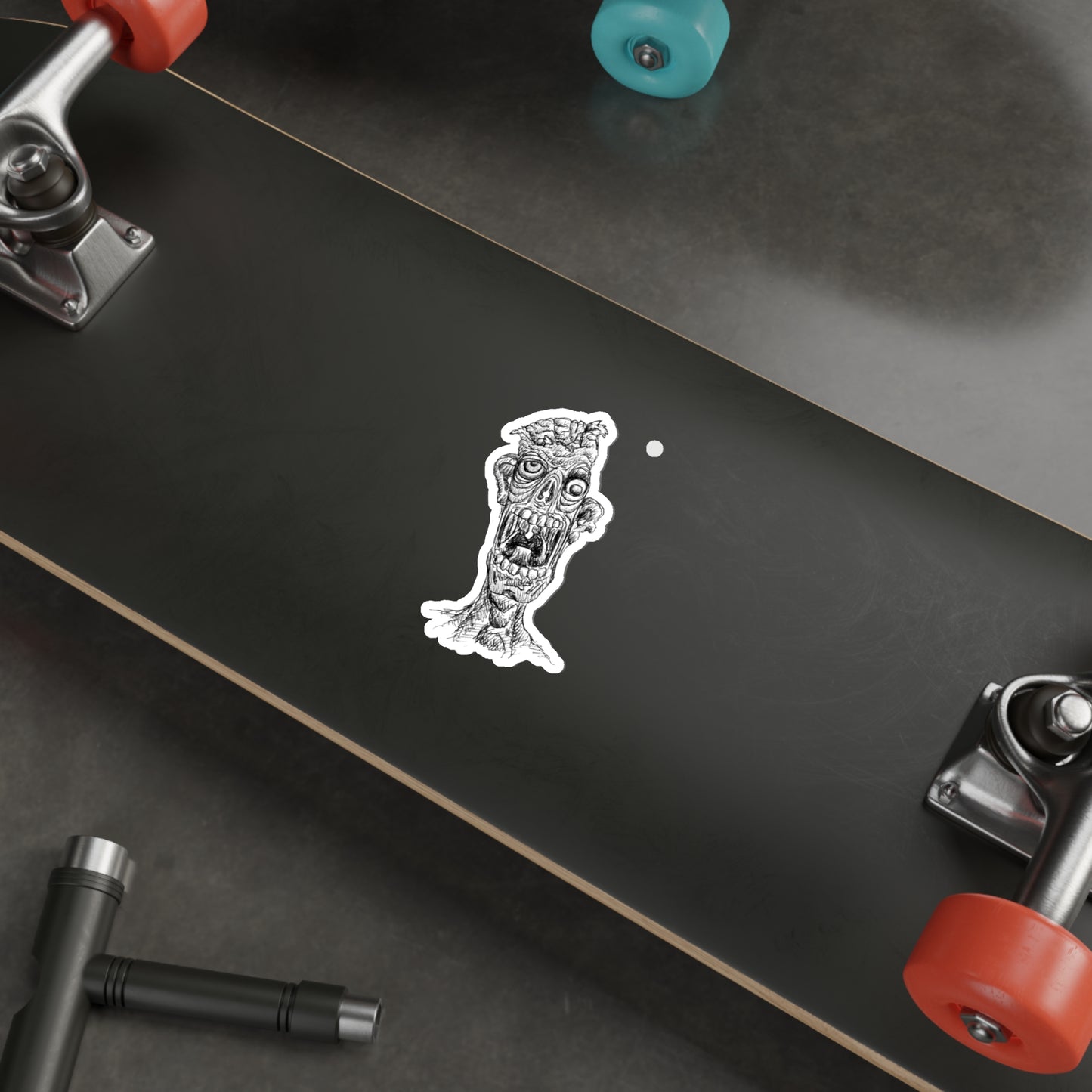 Shufflemann....Die-Cut Stickers
