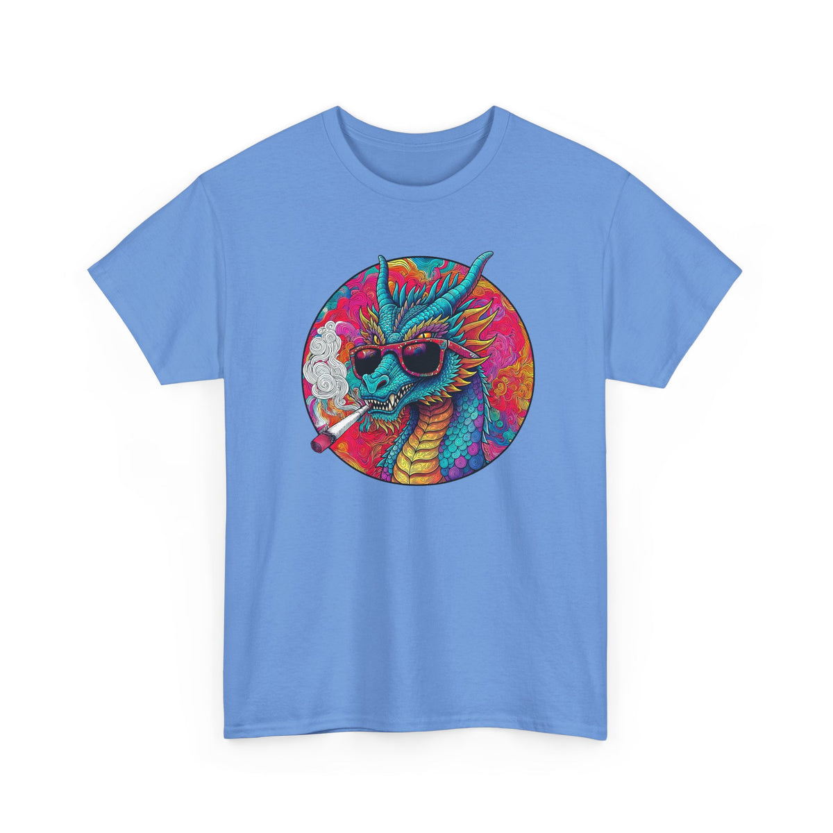 Dragon Puffer Unisex Heavy Cotton Tee