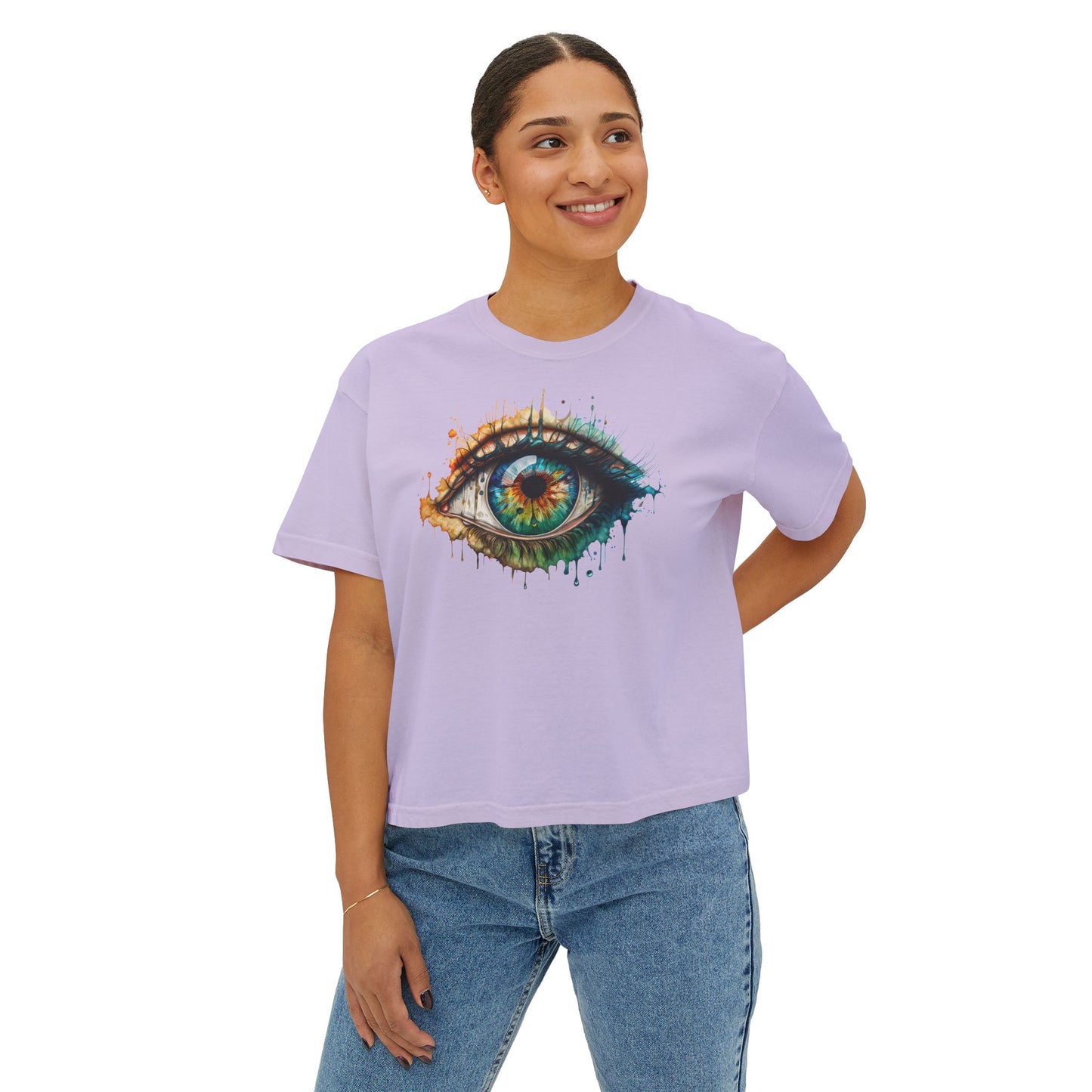 Color Eye Women's Boxy Tee