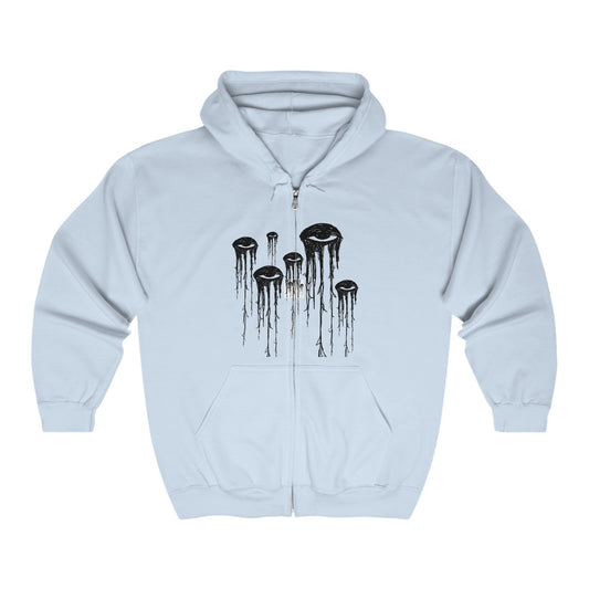 SEA OF EYES Unisex Heavy Blend™ Full Zip Hooded Sweatshirt