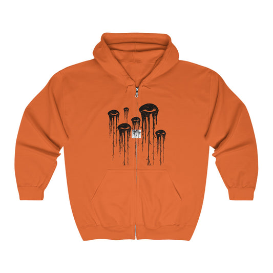 SEA OF EYES Unisex Heavy Blend™ Full Zip Hooded Sweatshirt