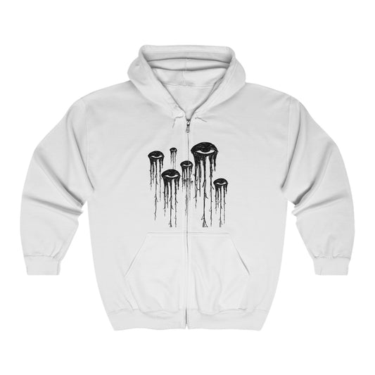 SEA OF EYES Unisex Heavy Blend™ Full Zip Hooded Sweatshirt