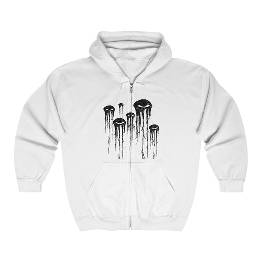 SEA OF EYES Unisex Heavy Blend™ Full Zip Hooded Sweatshirt