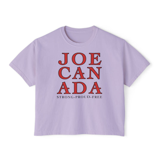 JoeCanada Strong Proud Women's Boxy Tee