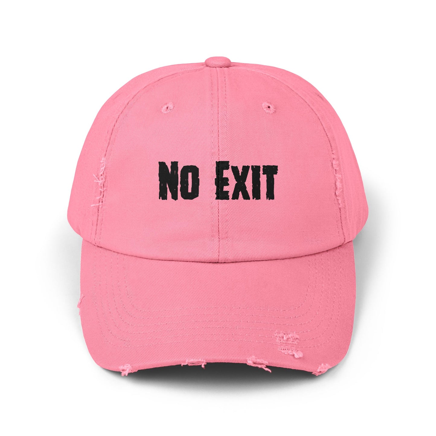 No Exit ,Unisex Distressed Cap