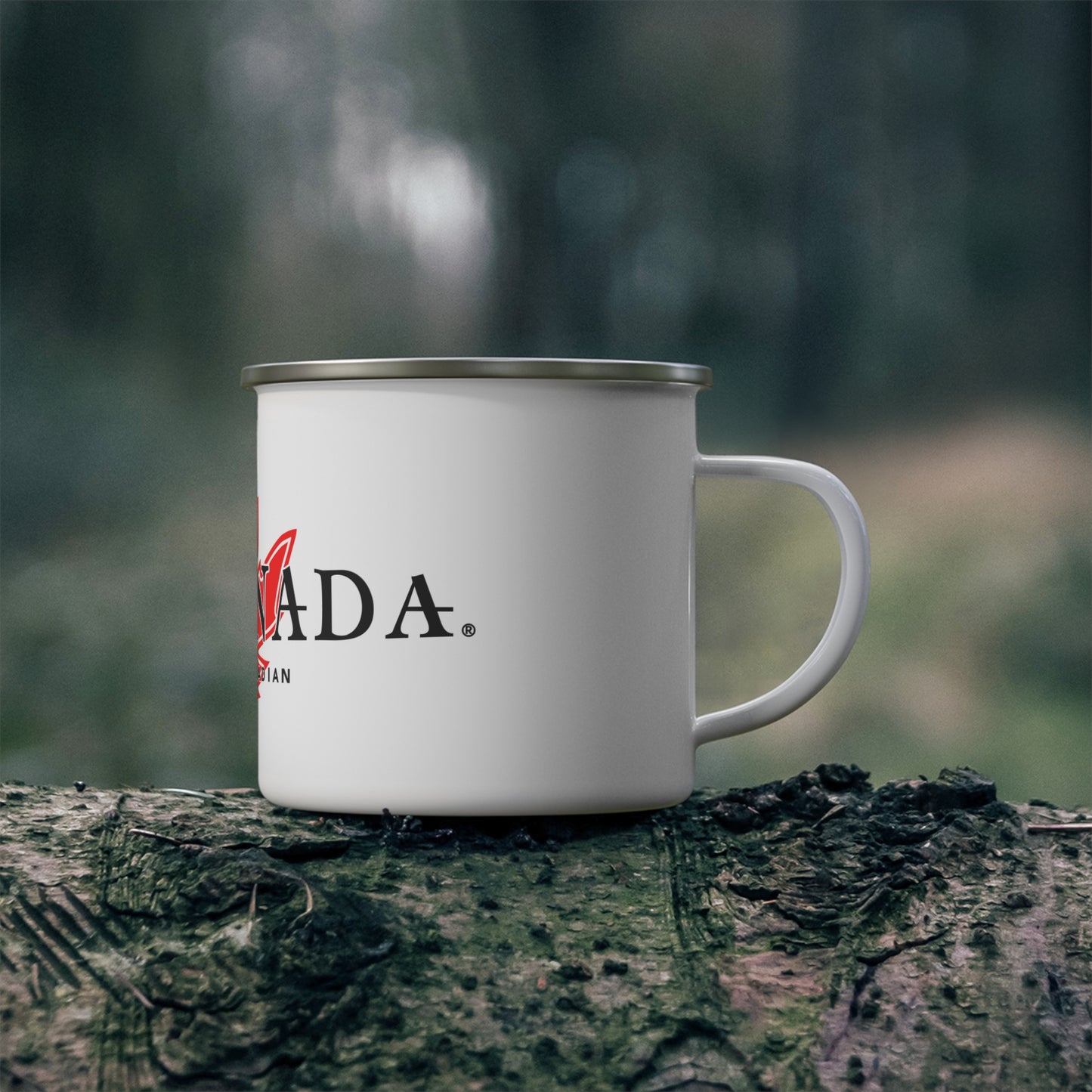 A Trademarked JoeCanada Enamel Camping Mug