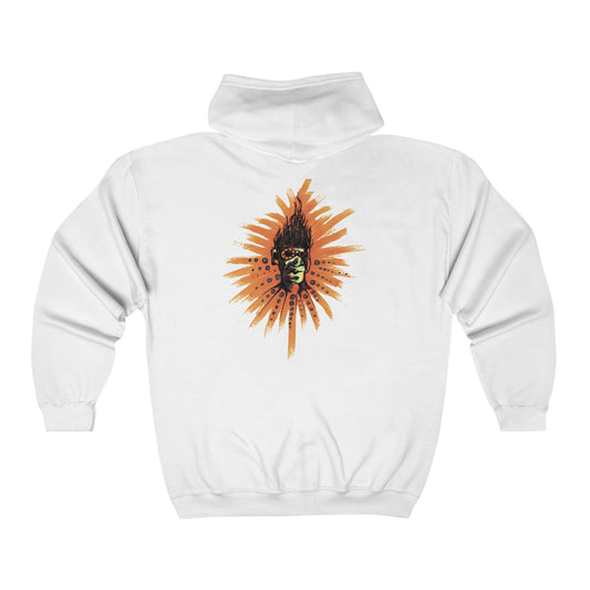 Orange Ya Feelin It....Unisex Heavy Blend™ Full Zip Hooded Sweatshirt