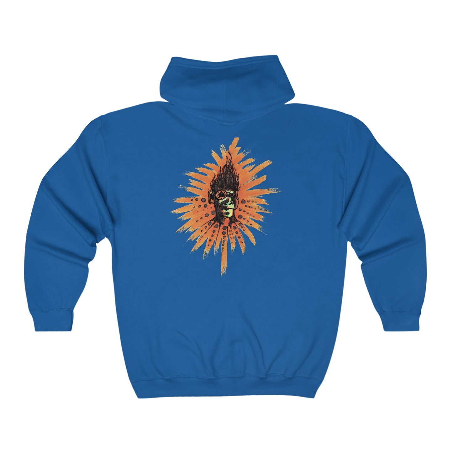 Orange Ya Feelin It....Unisex Heavy Blend™ Full Zip Hooded Sweatshirt