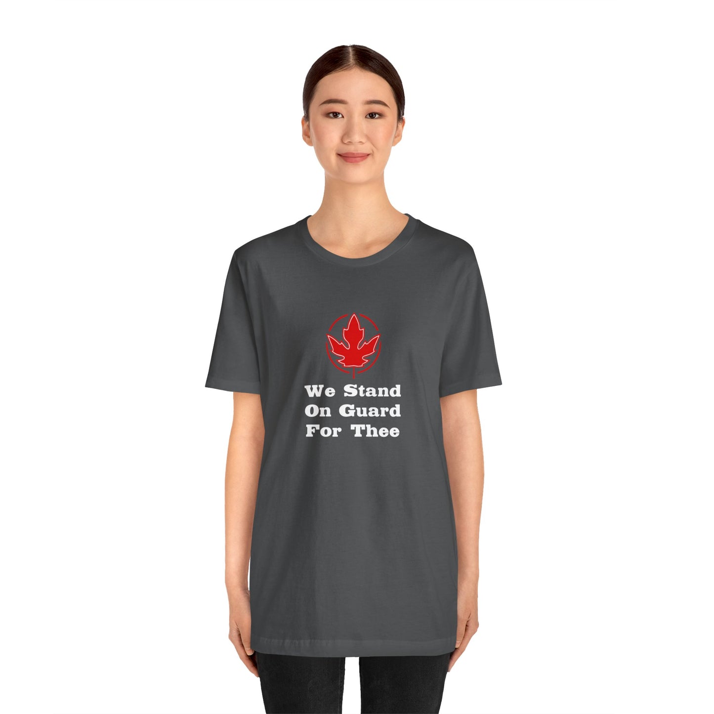 We Stand On Guard Unisex Jersey Short Sleeve Tee