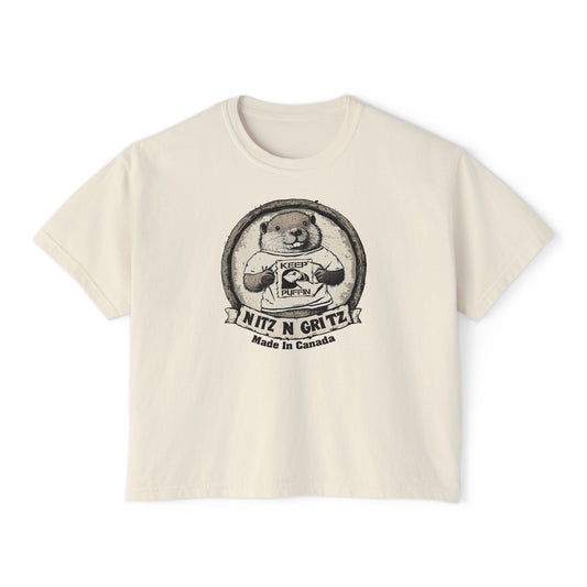 NitznGritz' Made in Canada Women's Boxy Tee