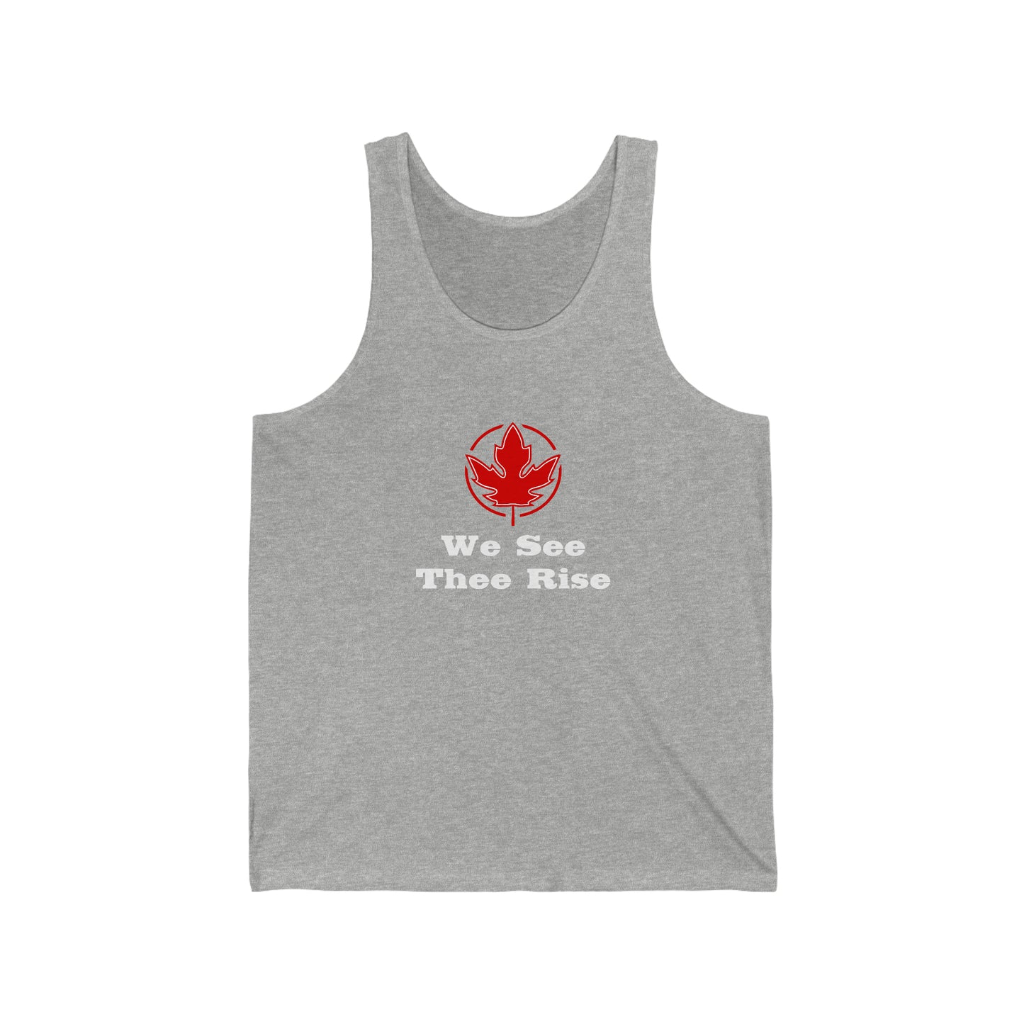 We See Thee ..Unisex Jersey Tank