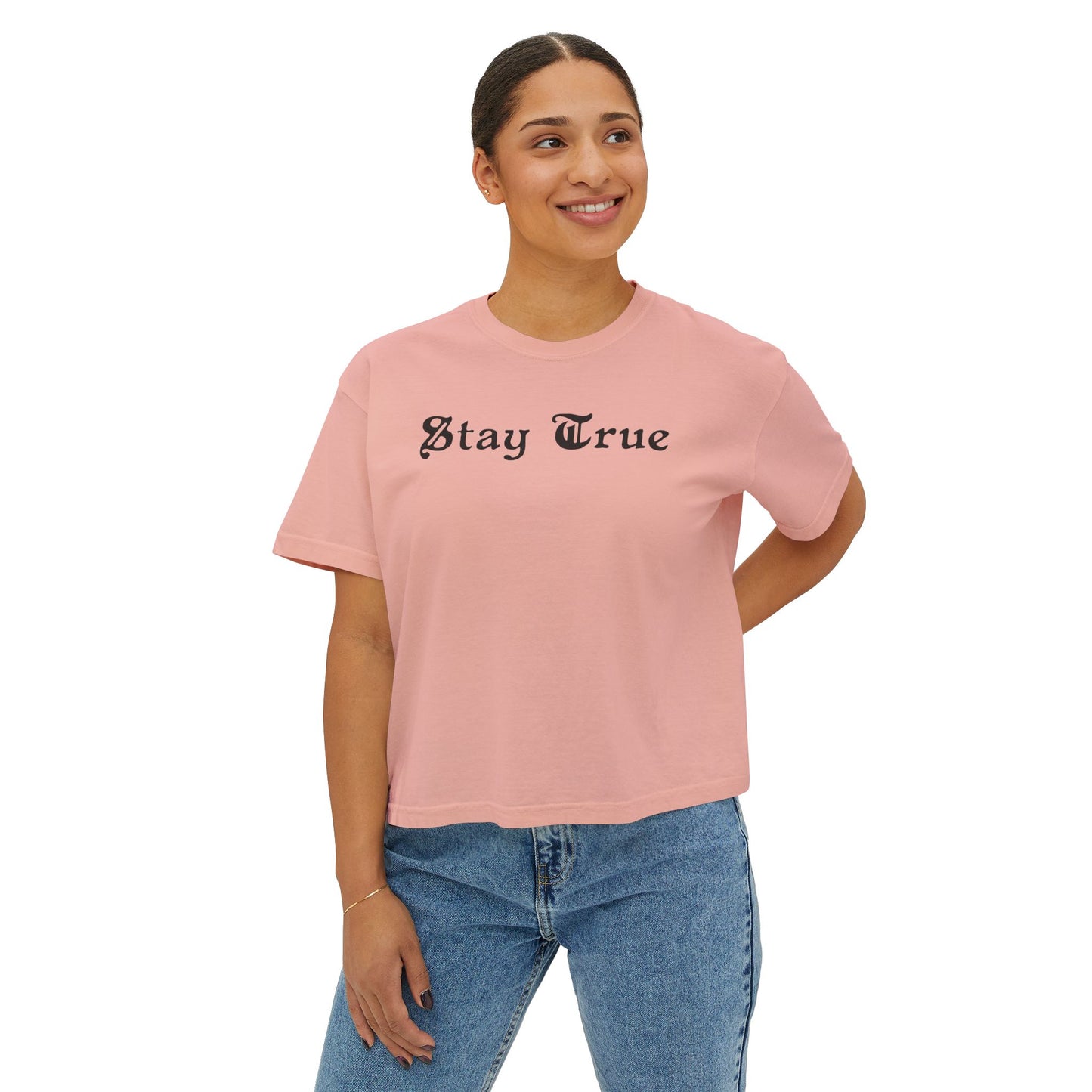 Stay True Women's Boxy Tee