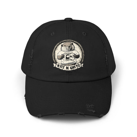NitznGritz KP Made in Canada Unisex Distressed Cap
