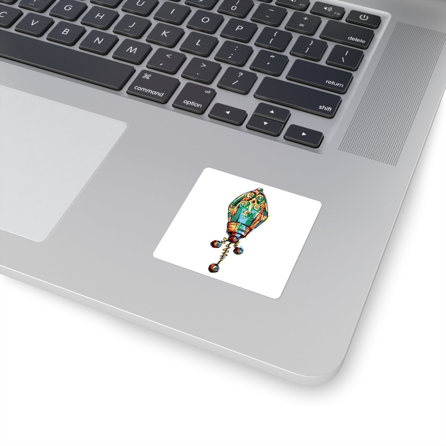 Rocket of Hopr..Square Stickers