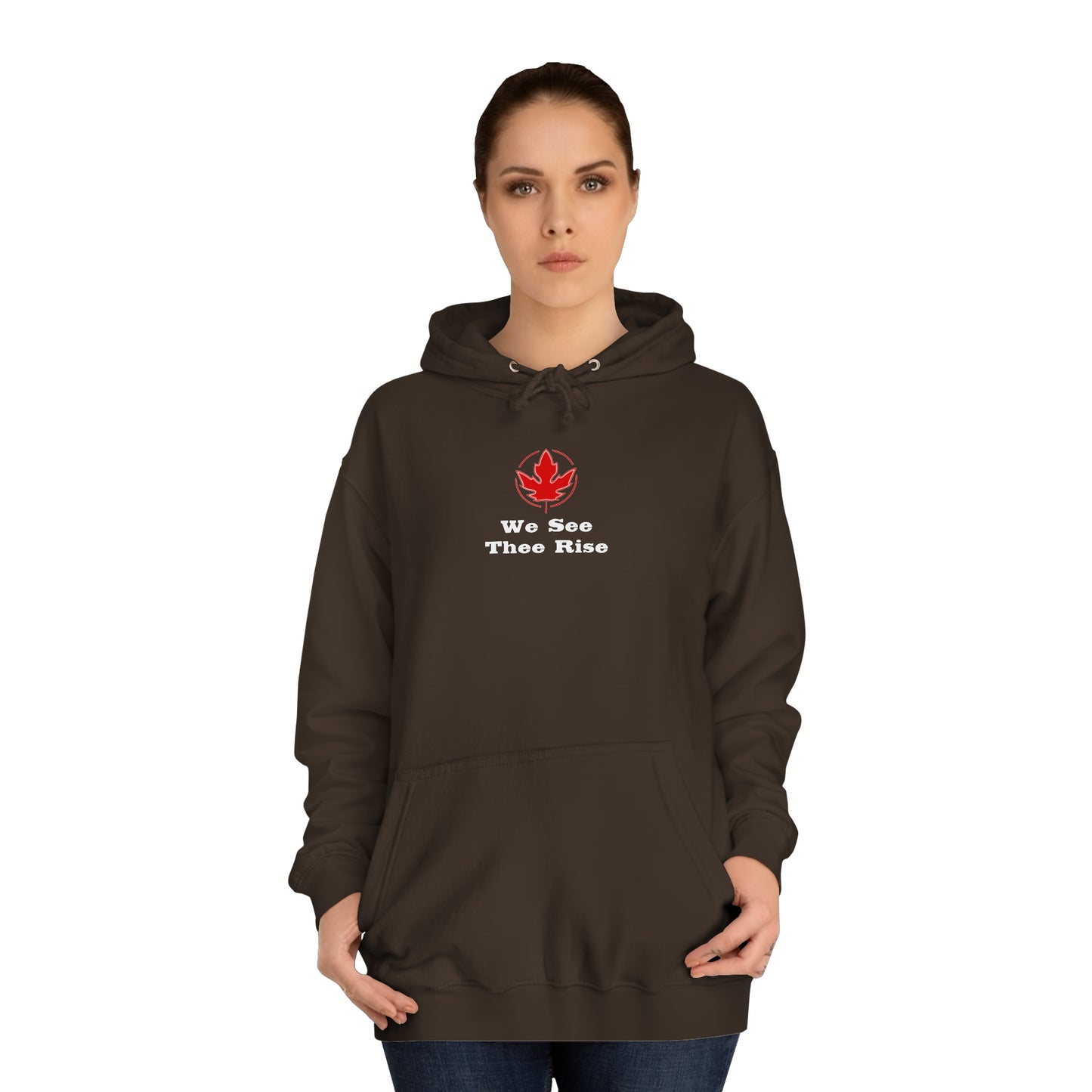 We See..Unisex College Hoodie