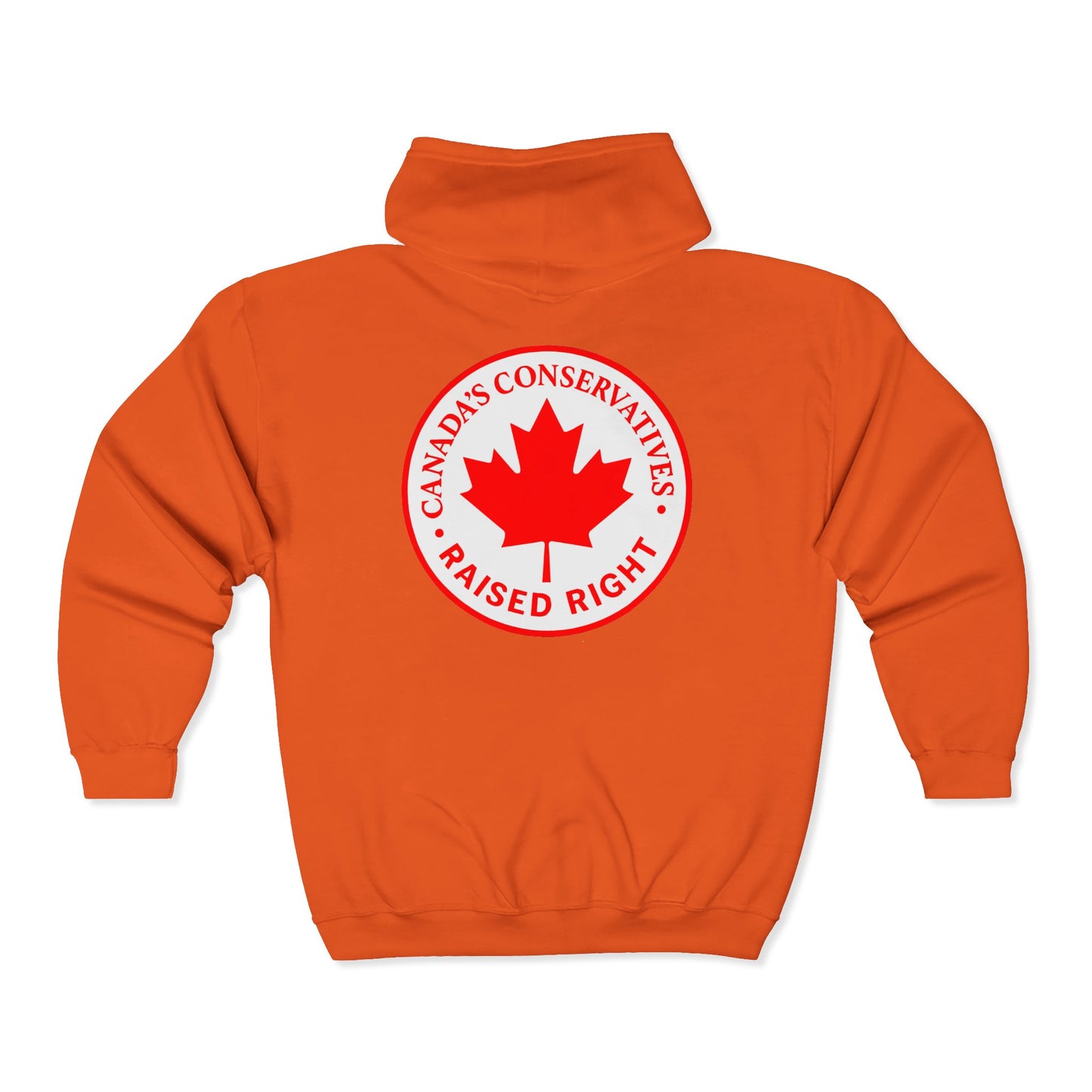 Can Con Raised Right Unisex Heavy Blend™ Full Zip Hooded Sweatshirt