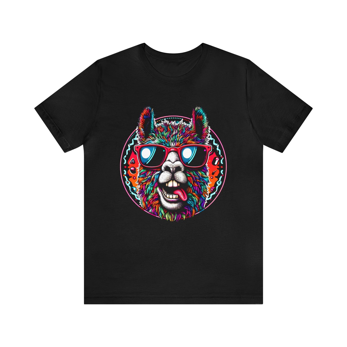 Mamma Llama..Unisex Jersey Short Sleeve Tee