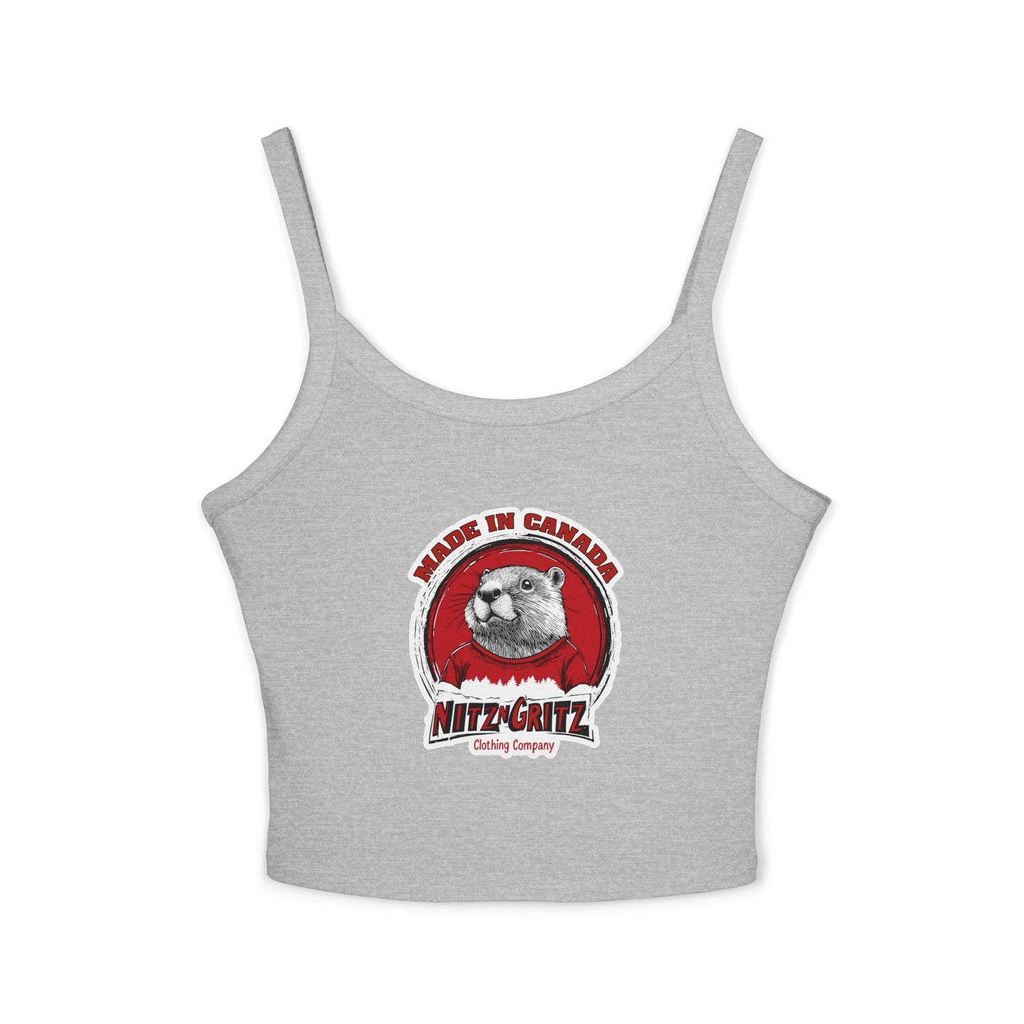 NitznGritz Made in Canada Women's Spaghetti Strap Tank Top